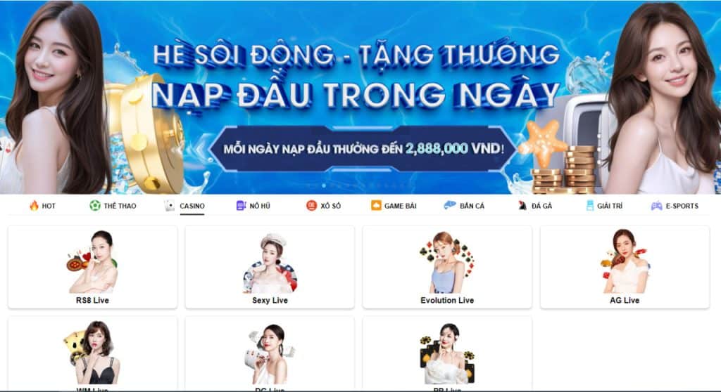 casino giải trí không giới hạn