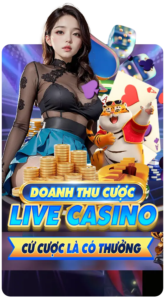 Doanh thu cược live casino