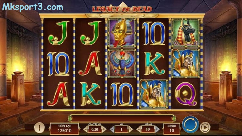 Tìm hiểu slot game Kho báu cổ đại tại Mk sport